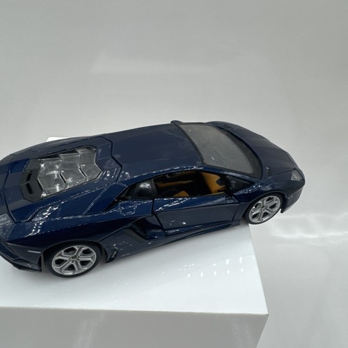 Maisto 1:24 Lamborghini Aventador LP700-4 Roadster Diecast Racing Car Model Blue - Picture 17 of 22