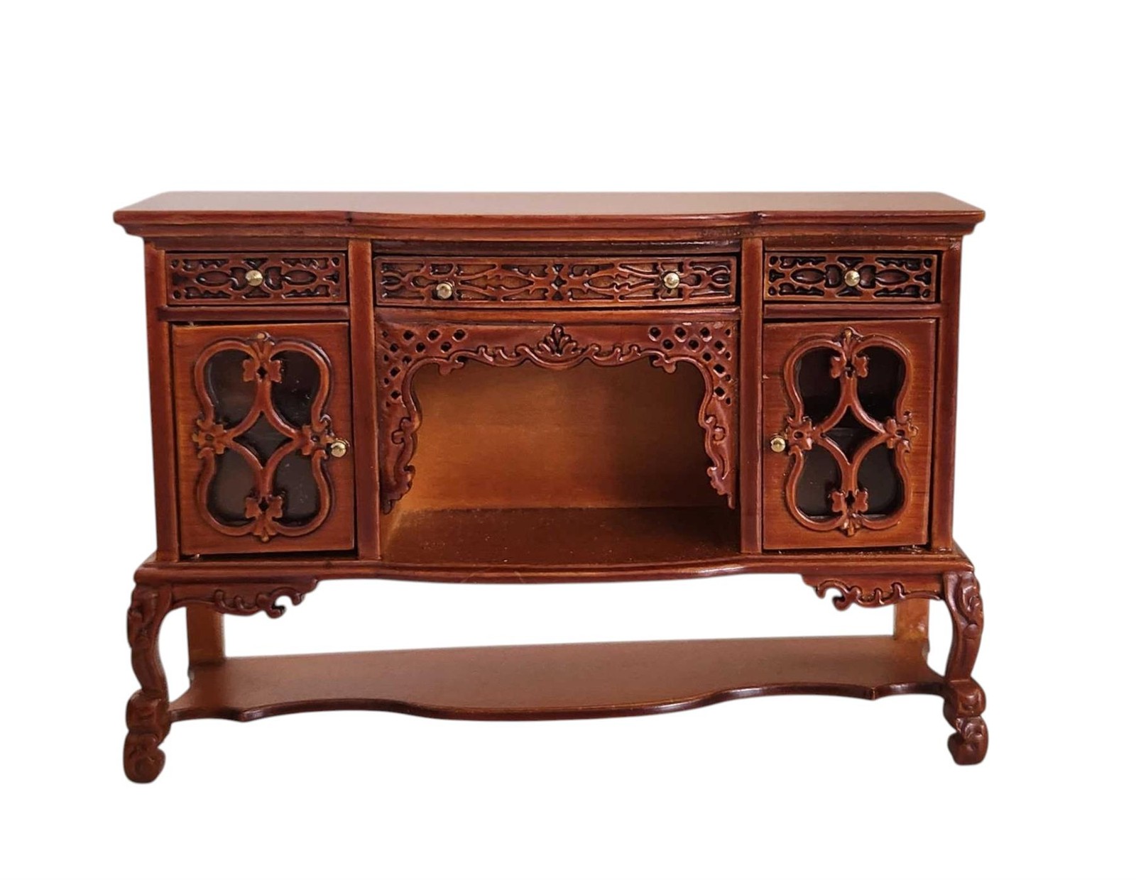 Dolls House Sideboard Walnut Buffet Victorian Platinum Dining Room Furniture