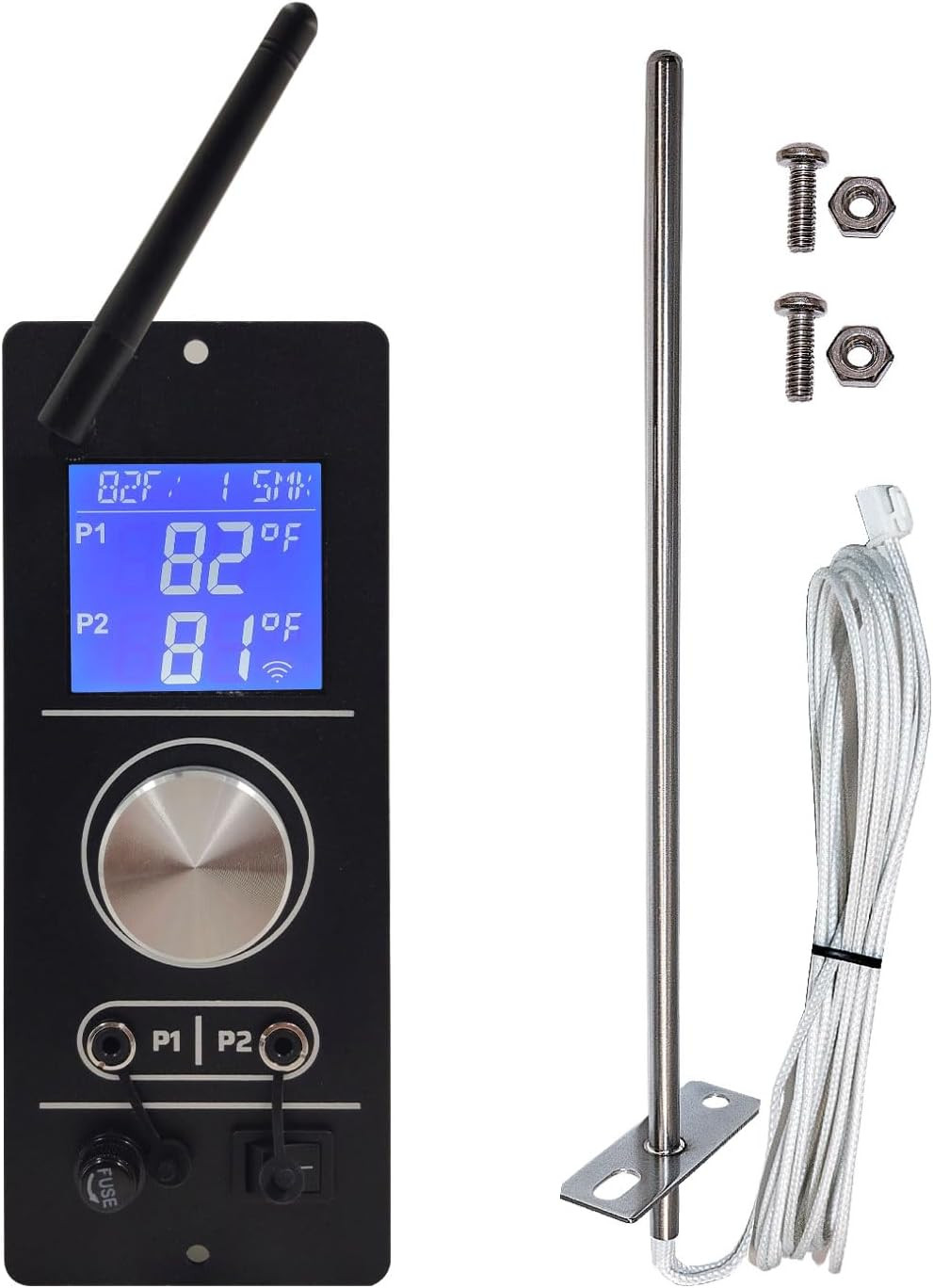 Gen 2 Retro Fit Wifi PID Pellet Grill Controller Replacement