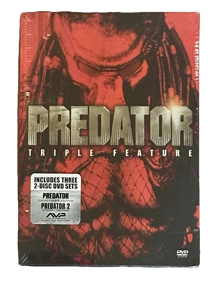 Predator Triple Feature DVD Box Set 2007 20th Century Variant Cover Rare NEW! - Image 2 of 4