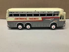 Continental Trailways 27505 Silver Eagle Express Vintage Tin Bus Model Friction