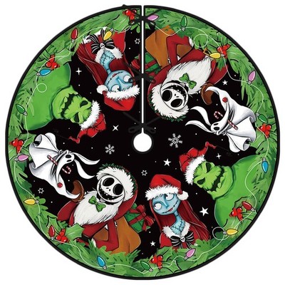48 Inch Christmas Tree Skirt New Year Xmas Holiday Decor