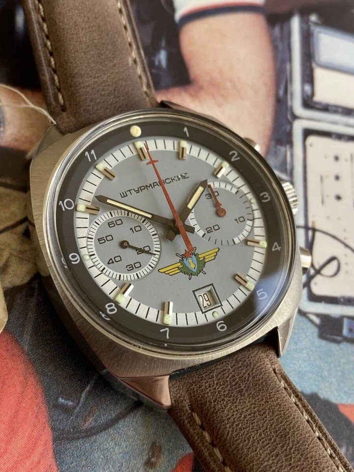 Shturmanskie 31659 – Aviation URSS – Montre Pilote - Neuve - Photo 2/4