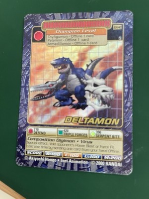 Digimon Digi Battle - Deltamon Bo-140 - Foil - Series 3 Bandai