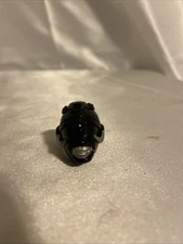 Vintage 1990’s Bandai Saban Power Rangers Ring Black Ranger Ring Accessory USED