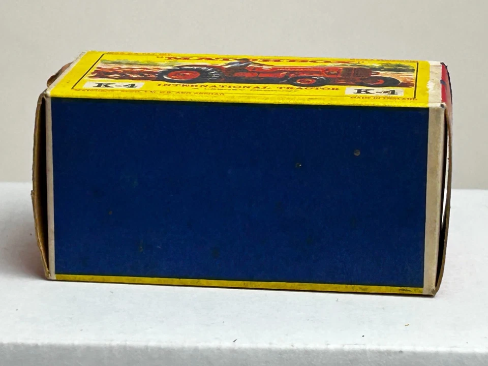 Matchbox King Size No. K-4 McCormick International Farm Tractor & Original Box - Image 4 of 4