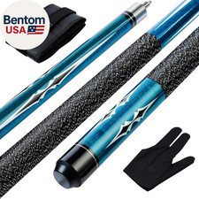 58 Inch 19Oz/20Oz Maple Billiard Stick Pool Cue Set 13Mm Tip, Hardwood Canadian