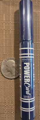 Seraphine Botanicals Power Curl Mascara Jet Black 8g 0.28oz Factory Sealed