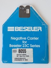 Beseler 35mm FF Full Frame 8055 Negative Film Carrier for 23C Enlarger