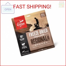 ORIJEN Grain Free High Protein Freeze Dried Dog Food  Topper Regional Red Recip