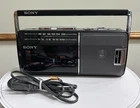 Vintage SONY CFM-140 AM/FM Radio Cassette Deck Boombox Tested and Works