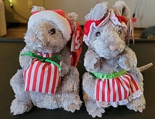Ty Beanies Babies Jinglemouse Nov 28,2005 & Janglemouse Nov 28, 2005