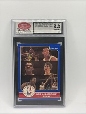 1984 Star Award Banquet All-Rookie Team Byron Scott Ralph Sampson #23 Graded 8.5