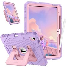 Case for iPad 11th Gen 11 Inch 2025 - Shockproof with Kickstand, Purple