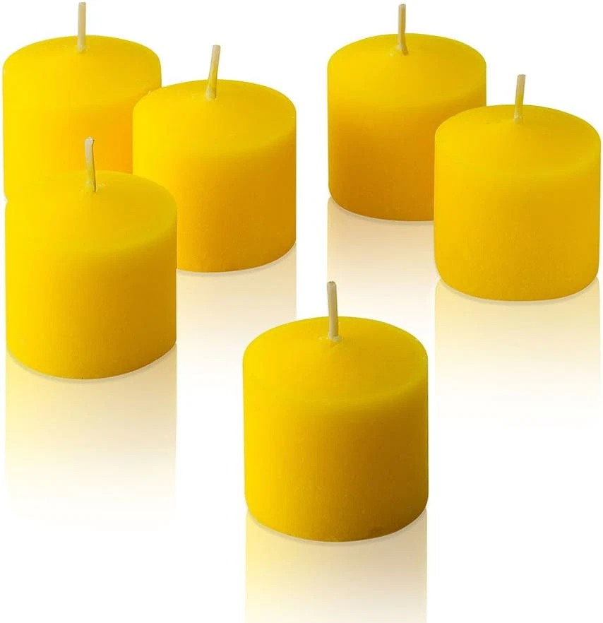 Set of 24 Citronella Votive Candles - 10 Hour Burn Time - Image 2 of 4