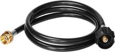 5ft Propane Gas Adapter Hose 1 lb to 20 lb QCC1 Converter for Portable BBQ Grill