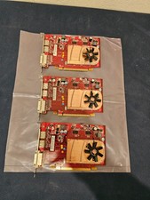 3x Lot ATI AMD Radeon HD 4650 Graphics Cards 1 GB DDR3 - TESTED, READ 