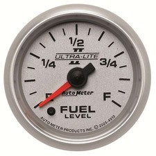 Auto Meter 2-1/16in U/L II Fuel Level Gauge