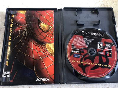 SPIDERMAN 2 SPIDER MAN PLAYSTATION 2 PS2 PLAY STATION GAME