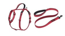 The Company of Animals HALTI Walking Harness  Lead. X-Small Red. 4' Lead. New