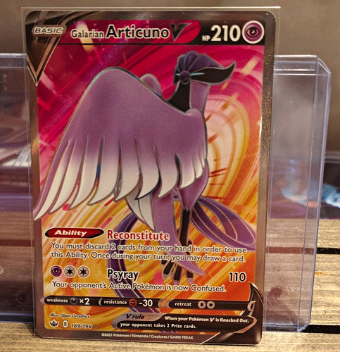 Pokémon Company Galarian Articuno V 181/172 Brilliant Stars Secret Rare Holo ENG