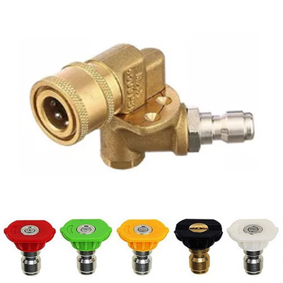 #ad Pressure Washer 5 Nozzle Kit with Quick Connect Coupler 4500 PSI $23.76