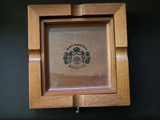 Macanudo Wooden Ashtray With Drawer