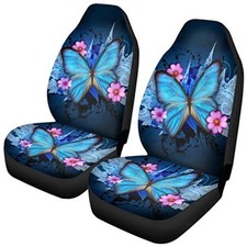 Trendy Car Seat Covers Ble Butterfly Print High Back Seat Cover Butterfly Blue Trendy Car Seat Covers Ble Butterfly Print High Back Seat Cover Butterfly Blue