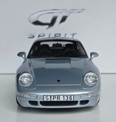 Porsche 911 (993) Carrera 4S 1995 Polar Silver 1:18 GT Spirit