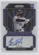 2022 Panini Prizm Rookie White Donut Circle 4/5 Ryan Vilade #RA-VE Auto 0x8f