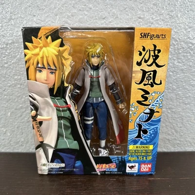 Bandai S.H. Figuarts Naruto Shippuden Minato Namikaze -Complete VF, Box Damage - Image 1 of 4