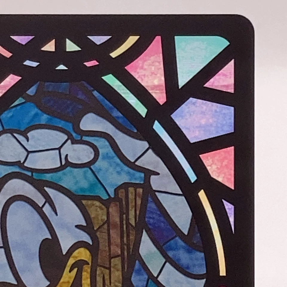 Donald Duck Disney Buntglas Spielkarte Poker Japanisch Pik 3 Japan Selten - Bild 3 von 4