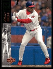 Albert Belle 1994 Upper Deck #131 Indians MLB READ FREE SHIPPING AutographDen