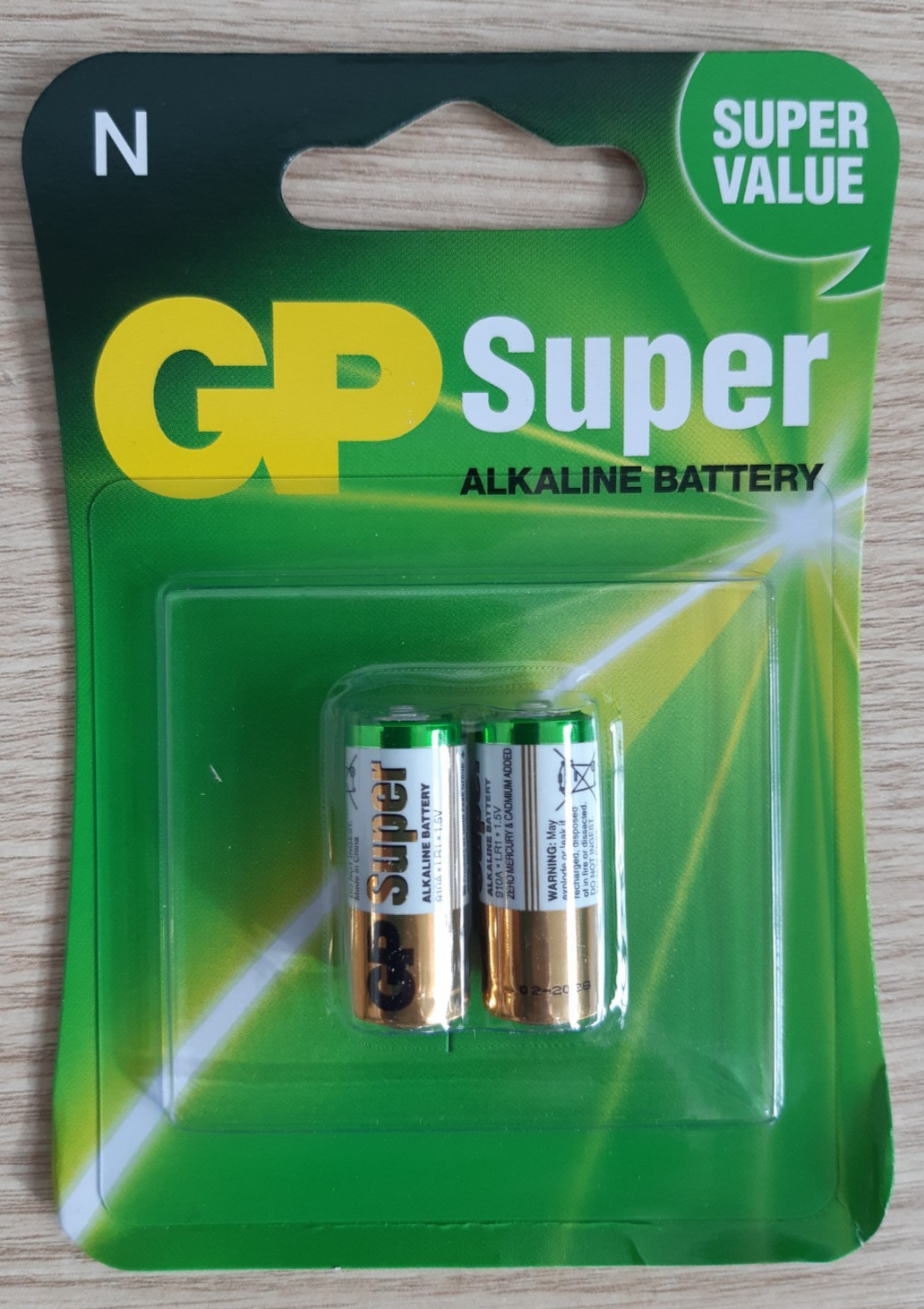 GP LR1 Batteries 1.5V Super Alkaline N E90 MN9100 GP910A Longest Expiry
