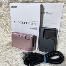Nikon COOLPIX S60 Royal Pink Compact Digital Camera Tested Excellent Condition