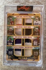 2022 Leaf In The Game Used Sports - Team Utopia Jerry Rice, Randy Moss, Tim 1/1