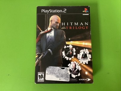 Hitman Trilogy (Sony PlayStation 2, 2007) Complete With Manuals Tested & Working