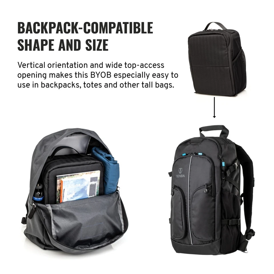 BYOB 10 DSLR Backpack Insert - Turns any bag into a camera bag for DSLR and M... - Image 4 of 4