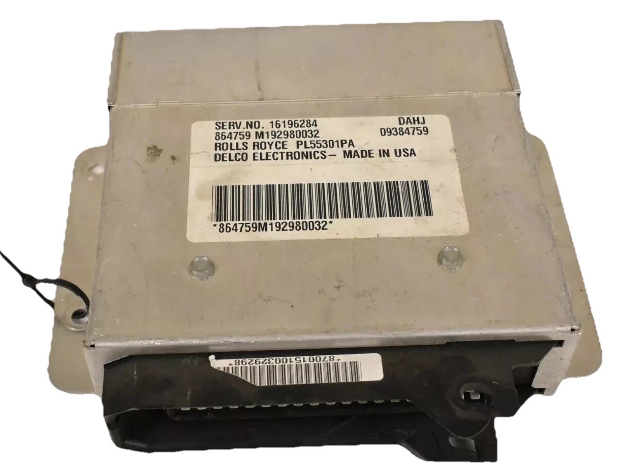 Bentley Arnage TCU Transmission Gearbox Control Module Unit 16196284 OEM