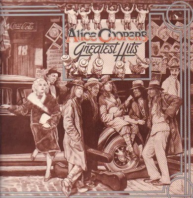 LP Alice Cooper Alice Coopers Greatest Hits STRAWBERRY MASTERING NEAR MINT