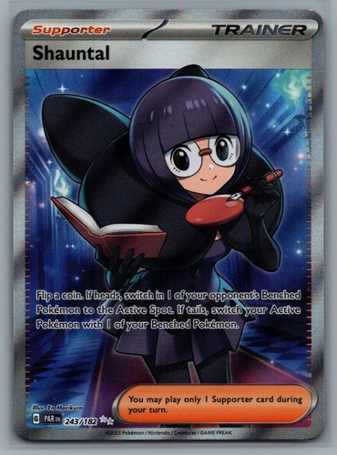Shauntal #243/182 Holo Paradox Rift (En Morikura) Pokemon - NM