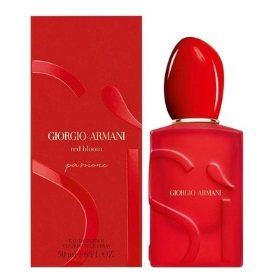 GIORGIO ARMANI SI PASSIONE RED BLOOM 50ML EAU DE PARFUM SPRAY BRANDNEU & VERS...