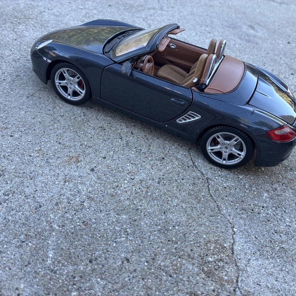 31123 Porsche/Boxster/Boxster S 987 Azul Maisto 1/18 Foto 2 de 4