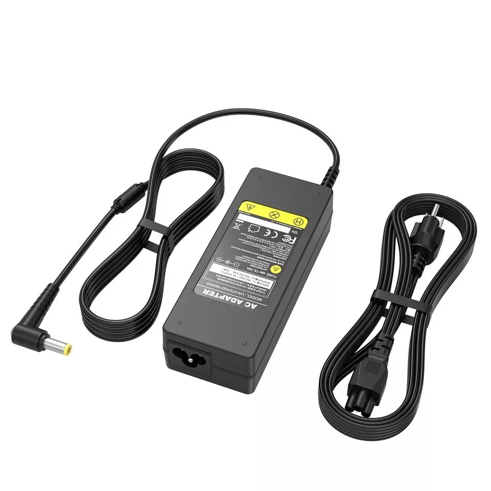 Adaptador de CA de 72 W 16 V 4,5 A cable cargador fuente de alimentación para IBM Lenovo Acer 5,5 * 2,5 mm Foto 2 de 4