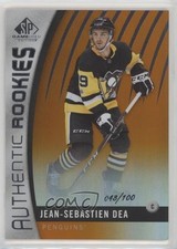 2017 SP Game Used Authentic Rookies Orange Rainbow 48/100 Jean-Sebastien Dea s3g