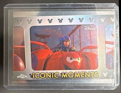 2025 Topps Chrome DIsney Iconic Moments IM-19 Baymax Wanders through San Fransok