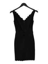 Topshop A-Line Mini Dress UK4 in Black