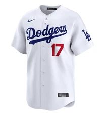 Nike® Men's SMALL Los Angeles Dodgers Shohei Ohtani #17 Limited Jersey - $175