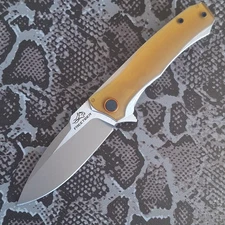 🔪 FREETIGER FT81 – Couteau pliant – Lame en acier D2 – Manche Ultem/PEI 🔪