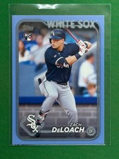 2024 Topps Update Series Father's Day Powder Blue #US320 Zach DeLoach RC /50